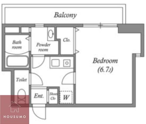 U RESIDENCE新大阪(1K/5階)の間取り写真
