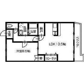 レジデンツアハト(1LDK/2階)