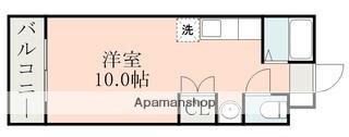 エクセレント宇宿(ワンルーム/1階)の間取り写真