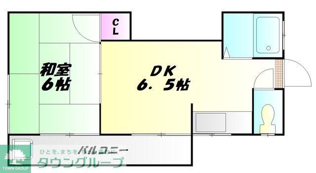 レジデンスフォレスタ(1DK/3階)の間取り写真