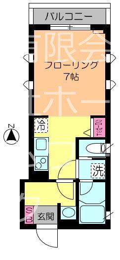 PETIT MAISON NAKANO(1K/3階)の間取り写真