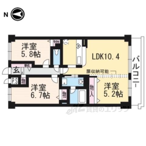 I.HOUSE02(3LDK/1階)の間取り写真