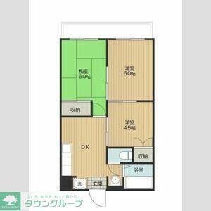 斎藤マンション(3DK/2階)の間取り写真