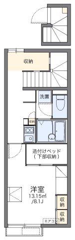 レオパレス泉(1K/2階)の間取り写真