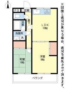 NASU27(2LDK/2階)の間取り写真