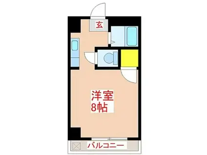 武ステーションビル(ワンルーム/7階)の間取り写真