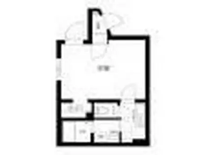 プランドール蔵前(1K/4階)の間取り写真