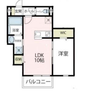 ETERNA FELICITA(1LDK/1階)の間取り写真