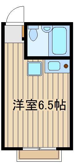 メープルエムエイチ(ワンルーム/1階)の間取り写真