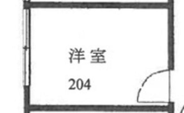 アルビオンシティ京成小岩(ワンルーム/2階)の間取り写真