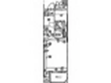 GENOVIA東川口(1K/2階)の間取り写真