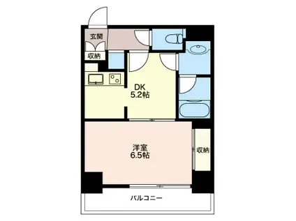 ESTY MAISON KANDA (1DK/4階)の間取り写真