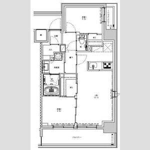 S-RESIDENCE板橋大山(2LDK/10階)の間取り写真