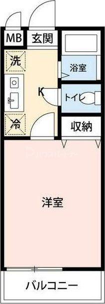 マイナビ STAYミライエ大宮浅間町(1K/3階)の間取り写真