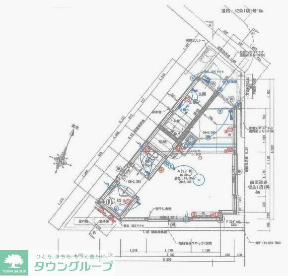 TM矢向(ワンルーム/1階)の間取り写真