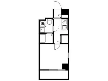 アーバイル日本橋小伝馬町(1K/9階)の間取り写真