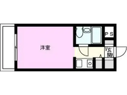 FORVAL SOLO 川口(ワンルーム/3階)の間取り写真