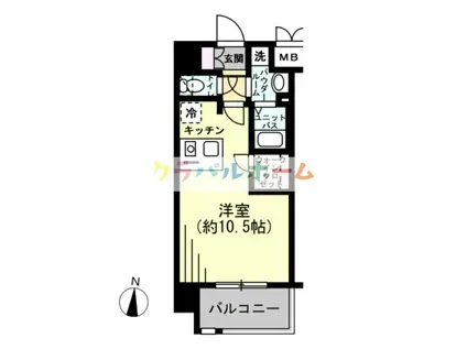 プレサンス新大阪クロステージ(1K/6階)の間取り写真