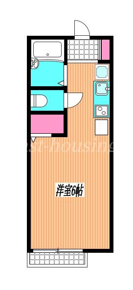 メゾンシューペルブ(1K/2階)の間取り写真