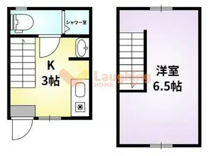 コル・クラージュII(ワンルーム/1階)の間取り写真