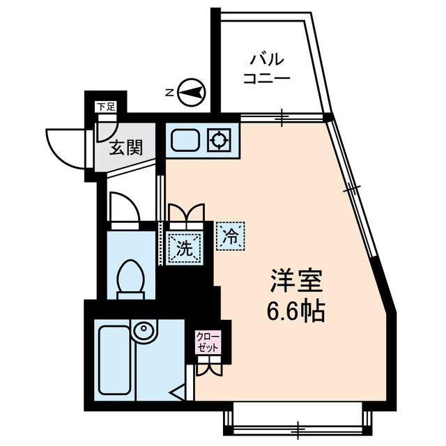 スターライト上池袋(ワンルーム/2階)の間取り写真