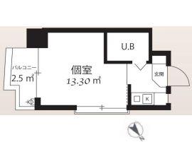 柏木MURA(1K/5階)の間取り写真