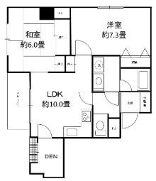 ハル菊名1(3LDK/2階)の間取り写真