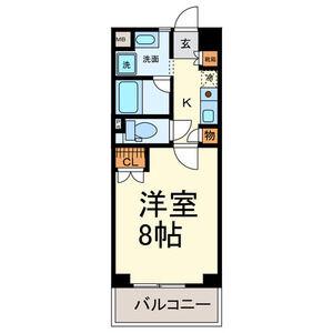 ガーデンハイツマルタカⅡ(1K/3階)の間取り写真