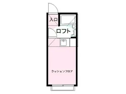 メゾンアトレーユ(ワンルーム/1階)の間取り写真