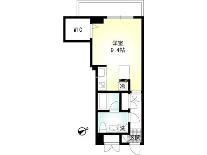 ダイワティアラ津田沼VI(ワンルーム/2階)の間取り写真