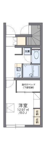 レオパレスSANCTUARY(1K/1階)の間取り写真