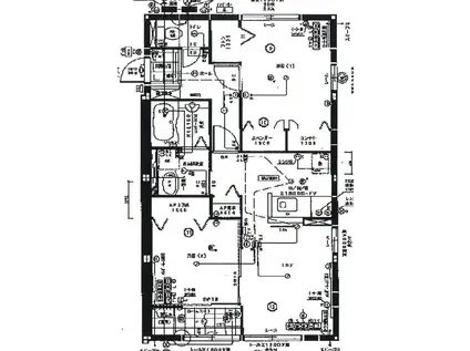 ラフィネ(2LDK/1階)の間取り写真