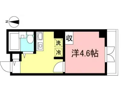 エスパースラヴィ(1K/7階)の間取り写真