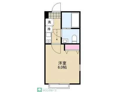 高石4丁目計画(1K/2階)の間取り写真