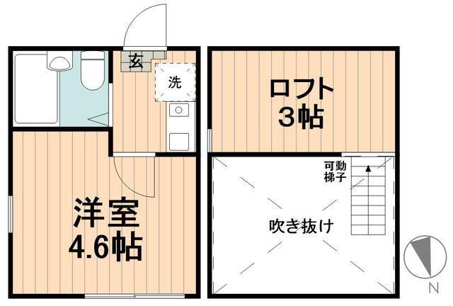 セリーズ西日暮里(1K/3階)の間取り写真
