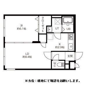 ENCHAN-THE(1LDK/1階)の間取り写真