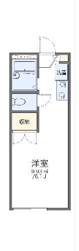 レオパレスNODA(1K/1階)の間取り写真