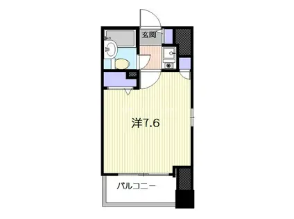 ナイスアーバン鶴見中央(1K/5階)の間取り写真