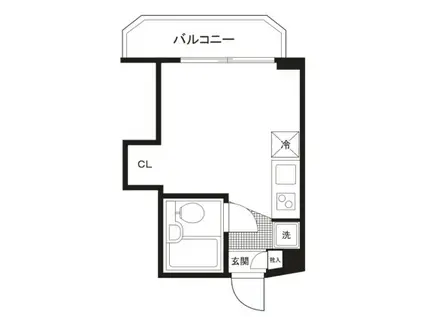 ワコーレ第2マンション(ワンルーム/5階)の間取り写真