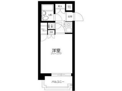 アート・イン巣鴨(1K/4階)の間取り写真