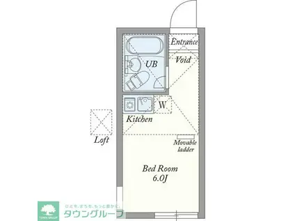 ユナイト小田ジャンジャック・ルソー(ワンルーム/1階)の間取り写真