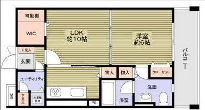 GRIDDER グリッダー(1LDK/1階)の間取り写真