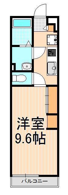 リブリ・グランディール西新井II(1K/3階)の間取り写真
