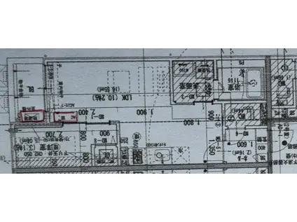 JACK SHINCHI II(1LDK/1階)の間取り写真
