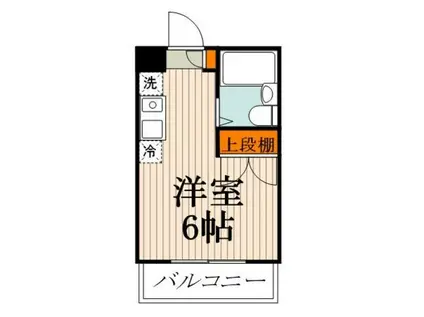 デンファレ葛西(ワンルーム/3階)の間取り写真