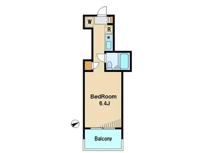 メインステージ中野弥生町(1K/2階)の間取り写真