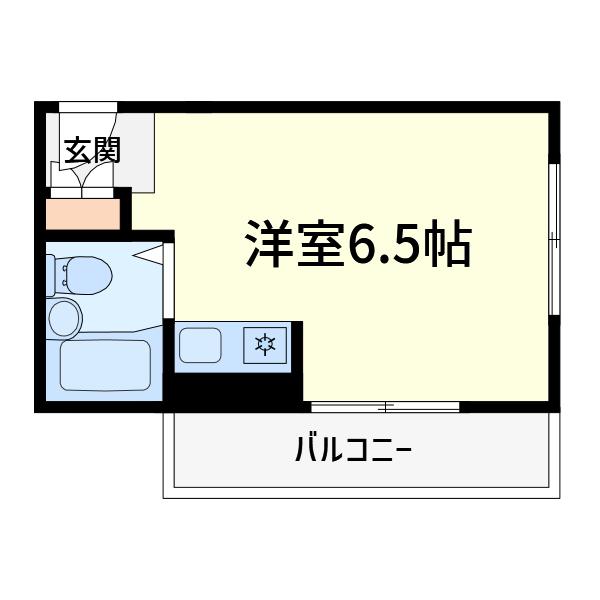 TS SQUARE 明田町(ワンルーム/4階)の間取り写真