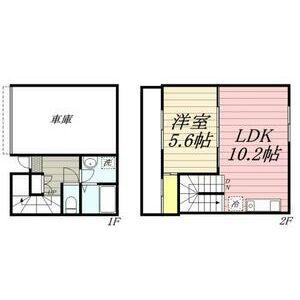 LA LUCE(1LDK/1階)の間取り写真
