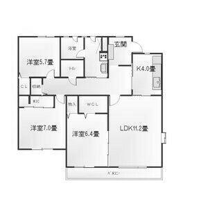 マストプラスI(3LDK/1階)の間取り写真