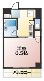 ベハークリッヒハイム(1K/2階)の間取り写真